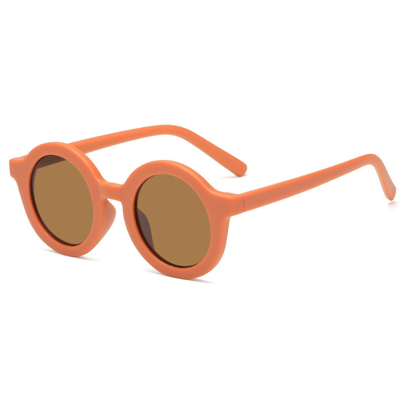 Women's stylish round sunglasses with modern plastic frame Kalsten