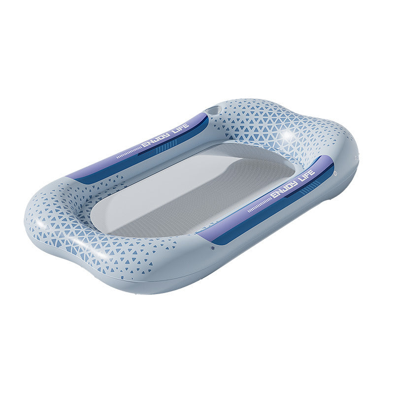 Women Inflatable Relax Lounger with Mesh Surface Kalsten