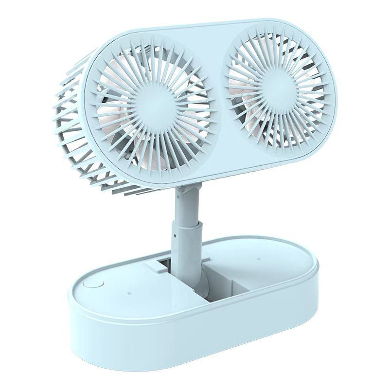 Ladies double rotatable table fan Kalsten
