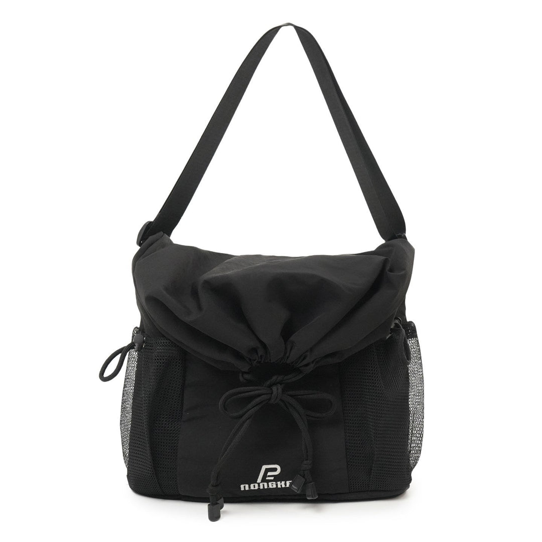 Versatile Crossbody Mesh Tote