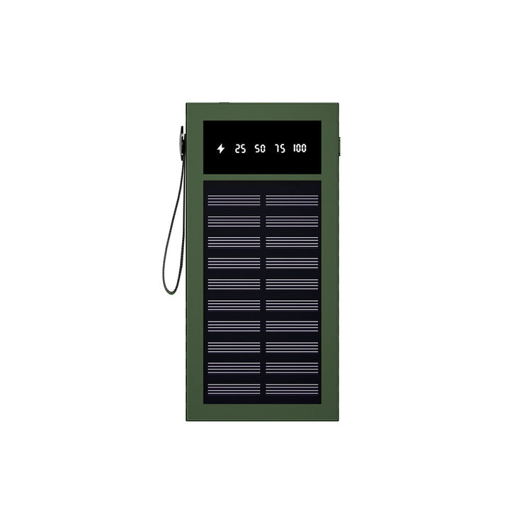 Portable Solar Power Bank with Digital Display and Innovative Charging Management Kalsten