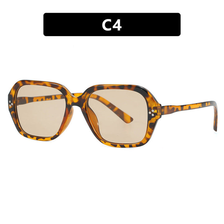 Women stylish sunglasses in trendy geometric design Kalsten
