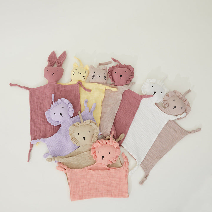 Soft Cotton Bunny Lovey Blanket kalsten