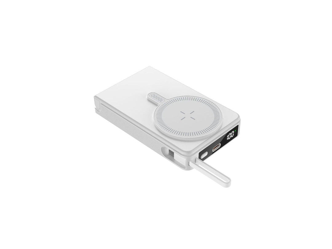 Portable power bank with fast induction charging function and digital battery level display Kalsten