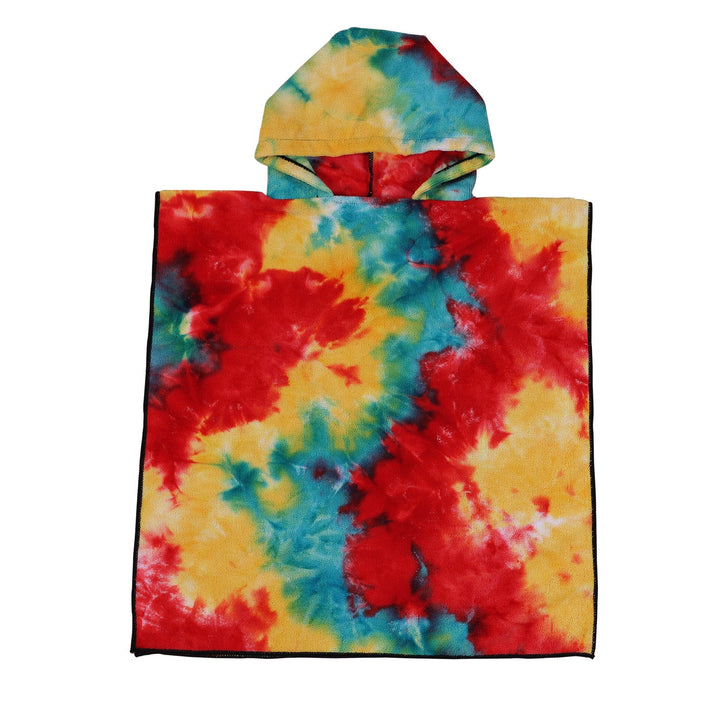 Fluffy Bath Poncho with Hood Kalsten