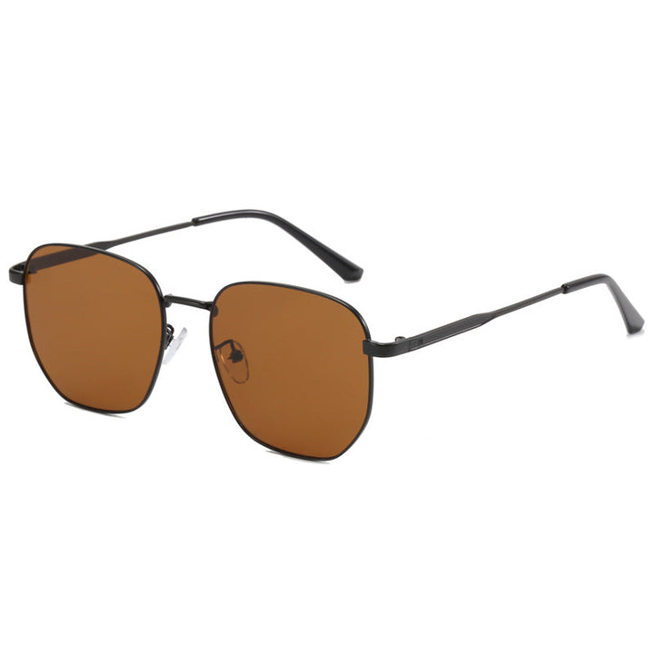 Women’s fashionable square glasses with lightweight metal frame Kalsten