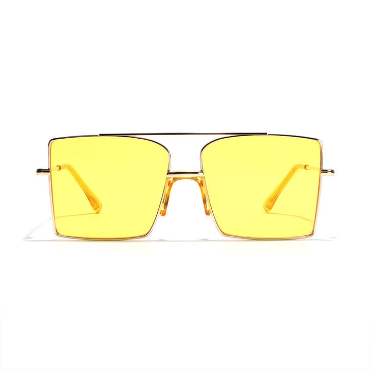 Women's elegant square sunglasses with stylish accents Kalsten
