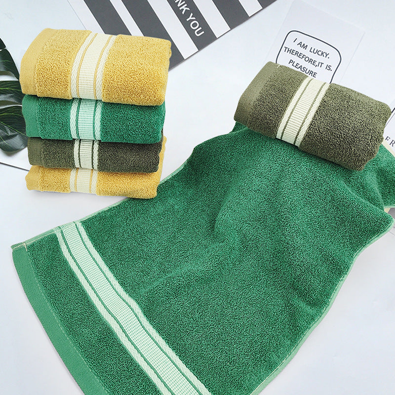High-Quality Terry Bath Towel With Elegant Border Kalsten