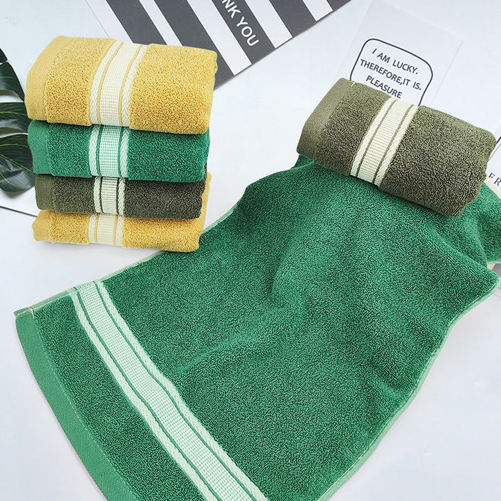 High-Quality Terry Bath Towel With Elegant Border Kalsten