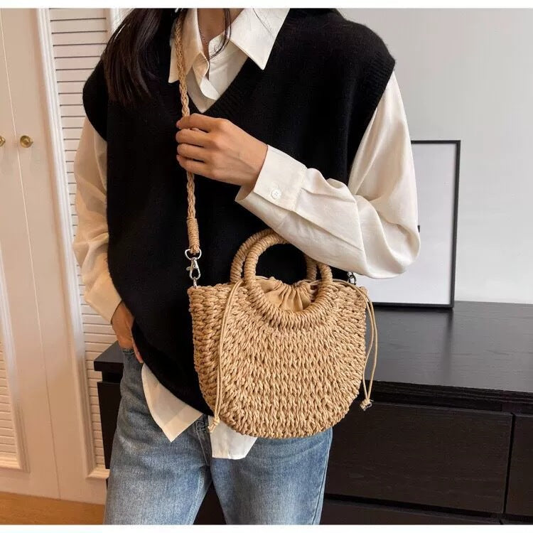 Handbag with Braided Details Kalsten
