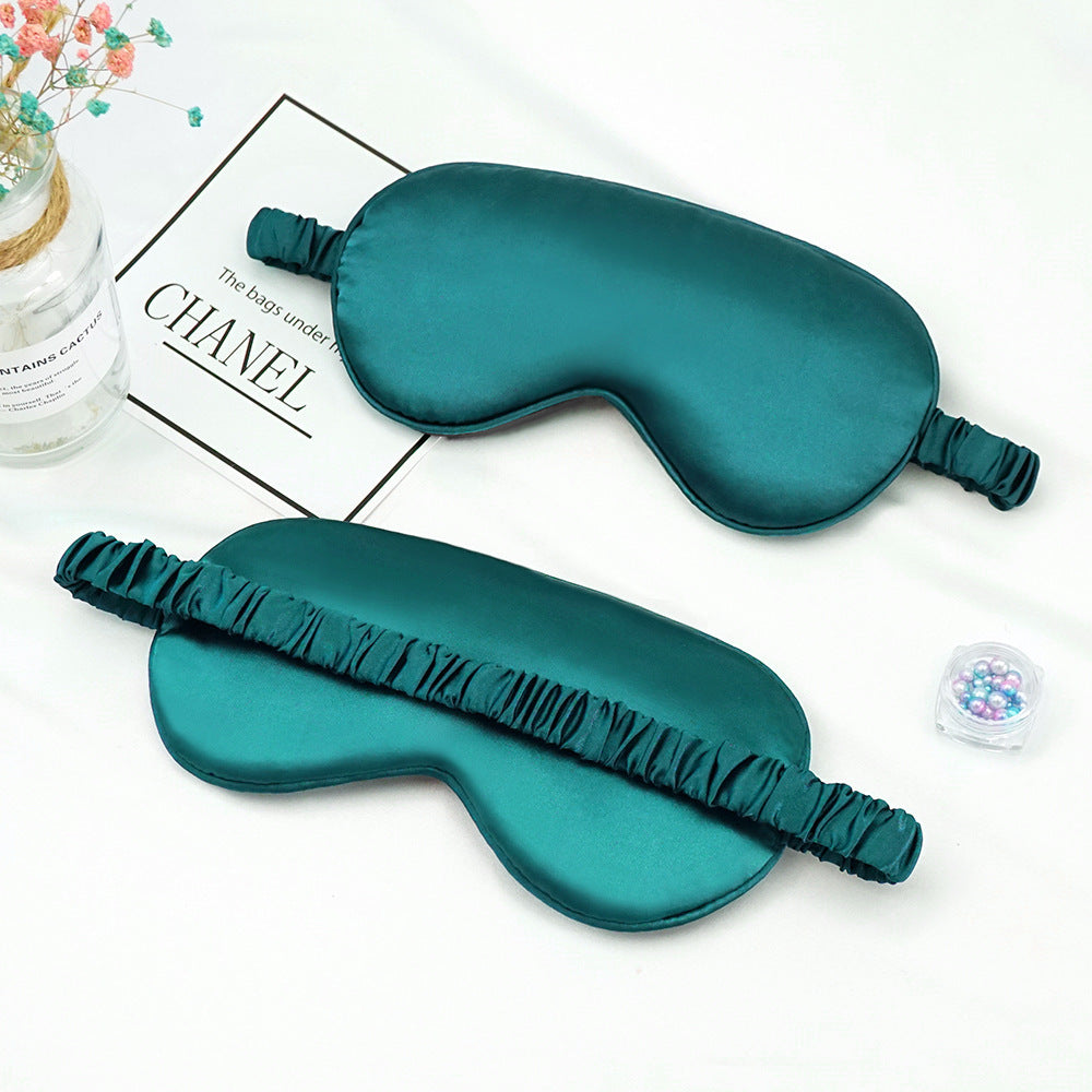 Unisex nan luxurious satin sleep mask with adjustable elastic band and soft padding Kalsten