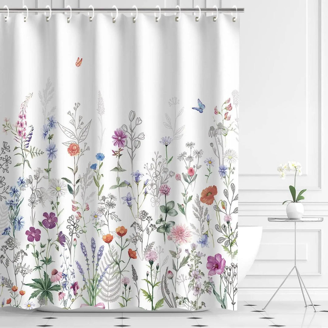 Botanical Garden Shower Curtain Kalsten