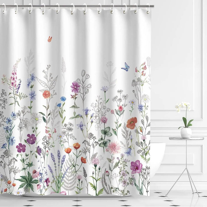 Botanical Garden Shower Curtain Kalsten