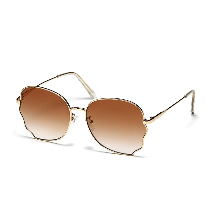 Ladies elegant oversized sunglasses with protective frame Kalsten