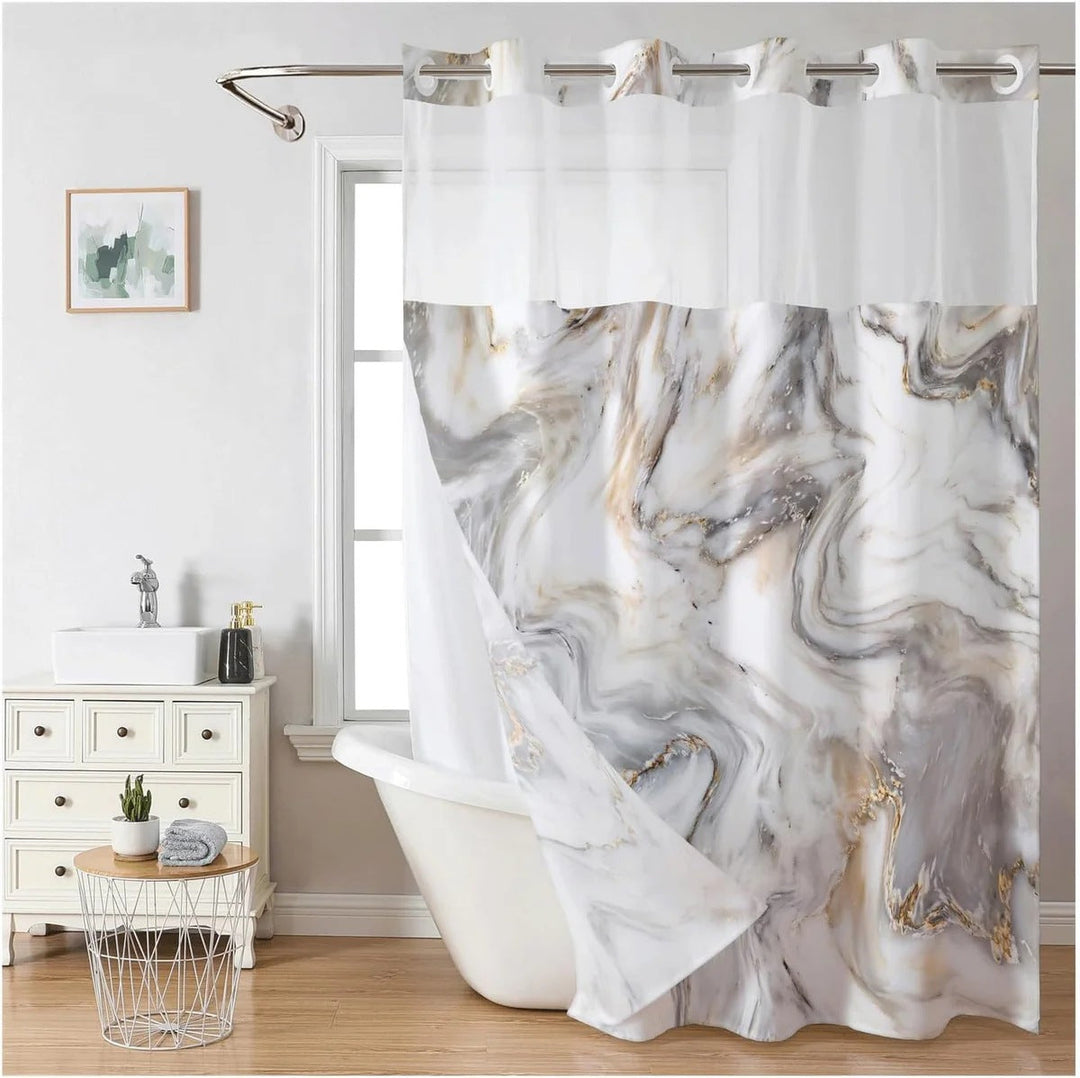 Artistic Floral Shower Curtain Kalsten