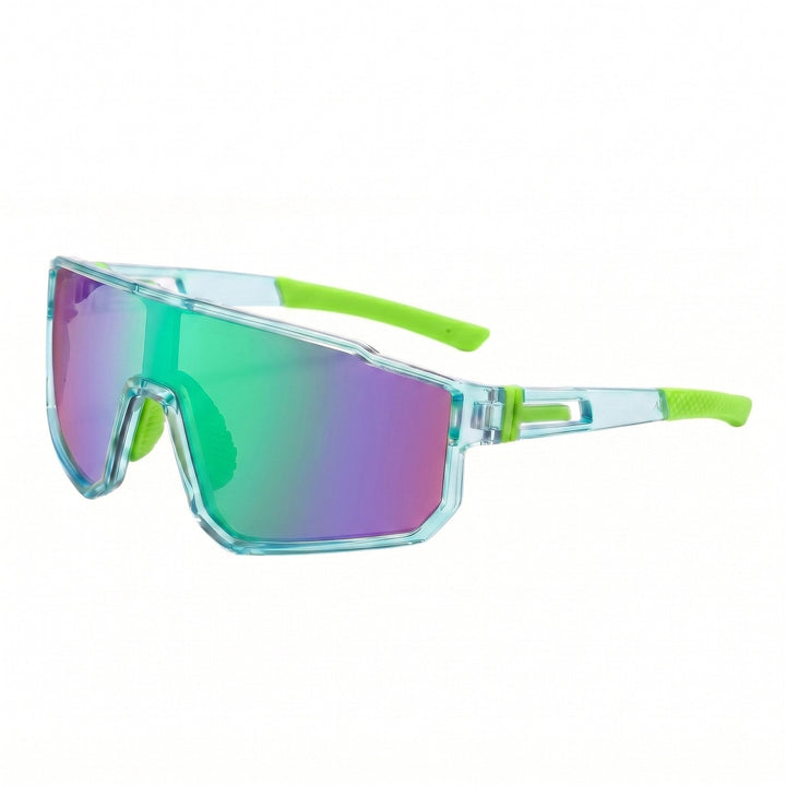 Women's sporty oversized shield sunglasses with UV400 protection, shatterproof polycarbonate lenses and non-slip temples Kalsten