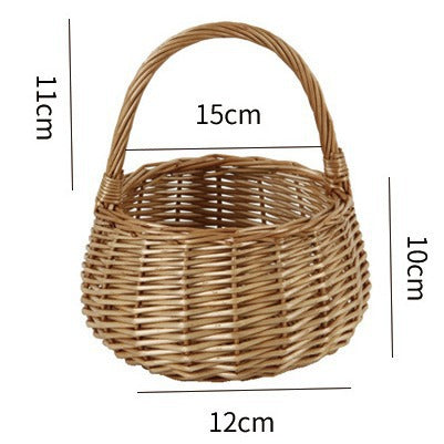Handcrafted Natural Basket Acalora