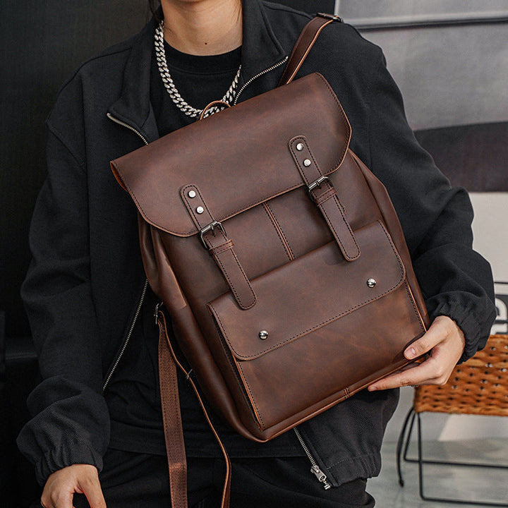 Elegant Backpack Made of Durable Faux Leather Kalsten