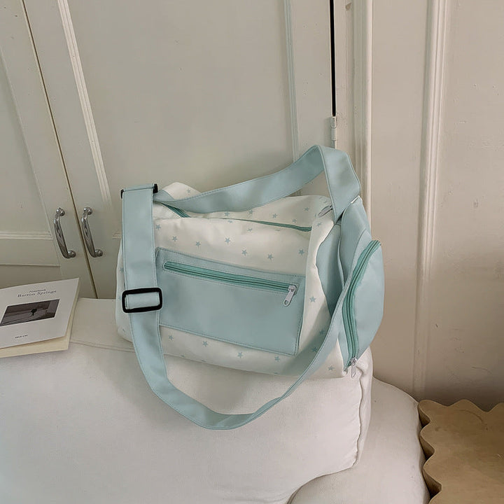 Sporty shoulder bag with practical slip pockets Kalsten