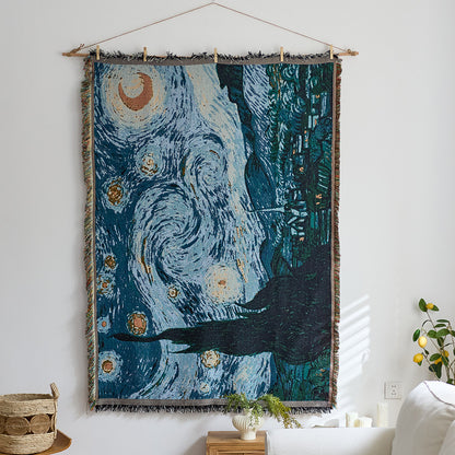 Artistic Woven Tapestry Wall Hanging