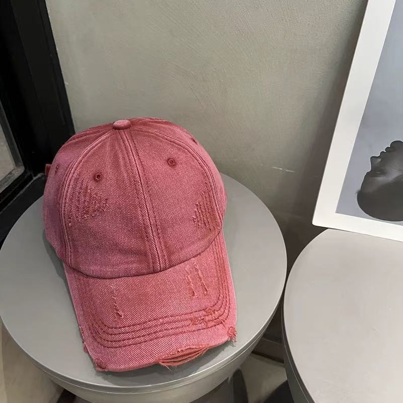 Women's Distressed Vintage-Style Baseball Cap Kalsten
