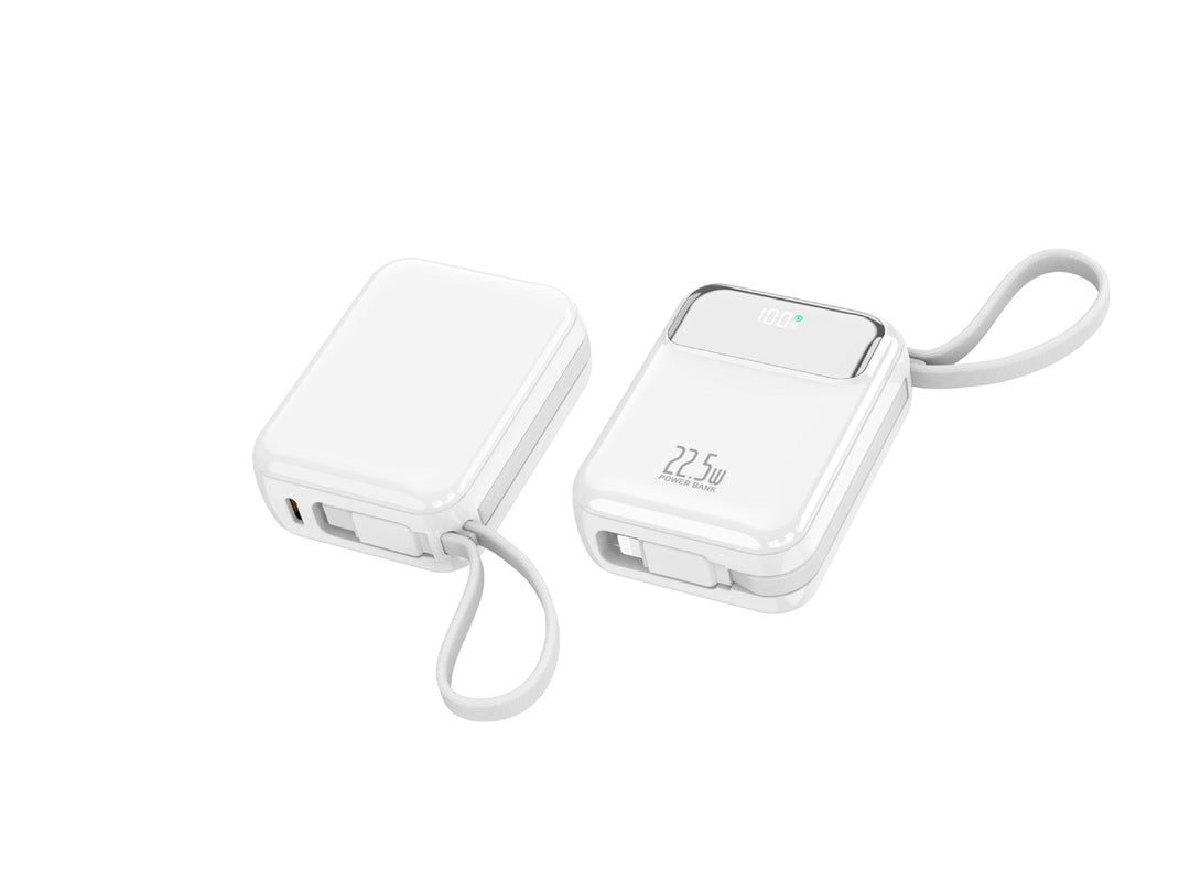 Compact power bank with multifunctional connection and digital charging display Kalsten