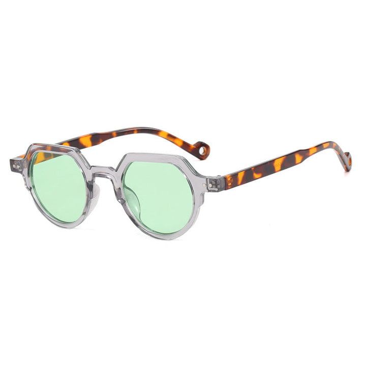 Women's geometric sunglasses with protective UV filter and sturdy frame Kalsten