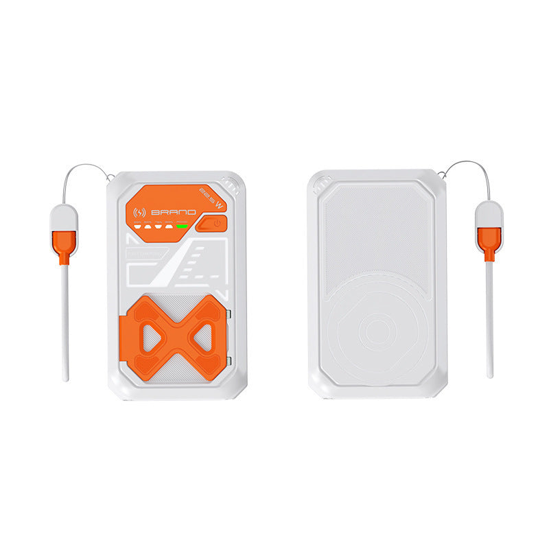 Portable power bank with multifunctional charging concept and ergonomic design Kalsten