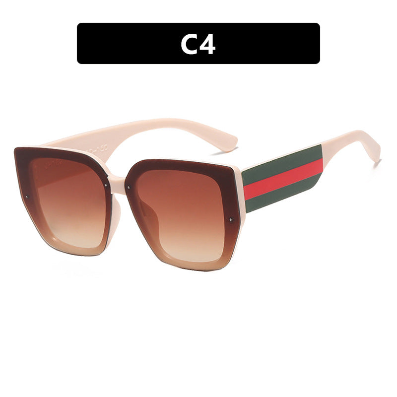 Women's oversized sunglasses with a fashionable frame and UV protection Kalsten
