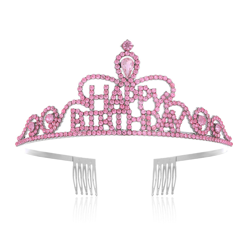 Women Funkenkrone with "Happy Birthday" lettering Kalsten