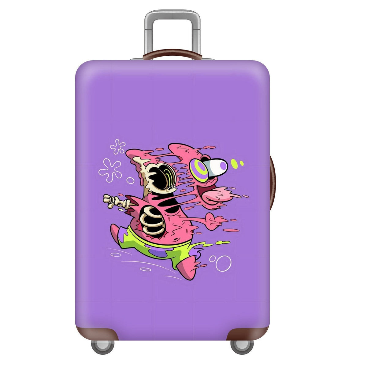 Unisex hard-shell travel suitcase with playful Snoopy motif Brehn