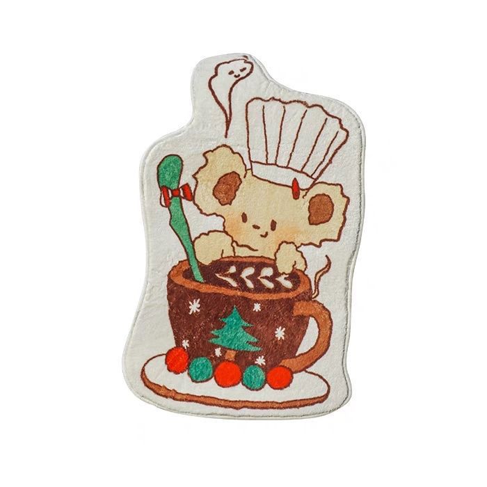 Decorative Holiday-Themed Bath Mat Kalsten