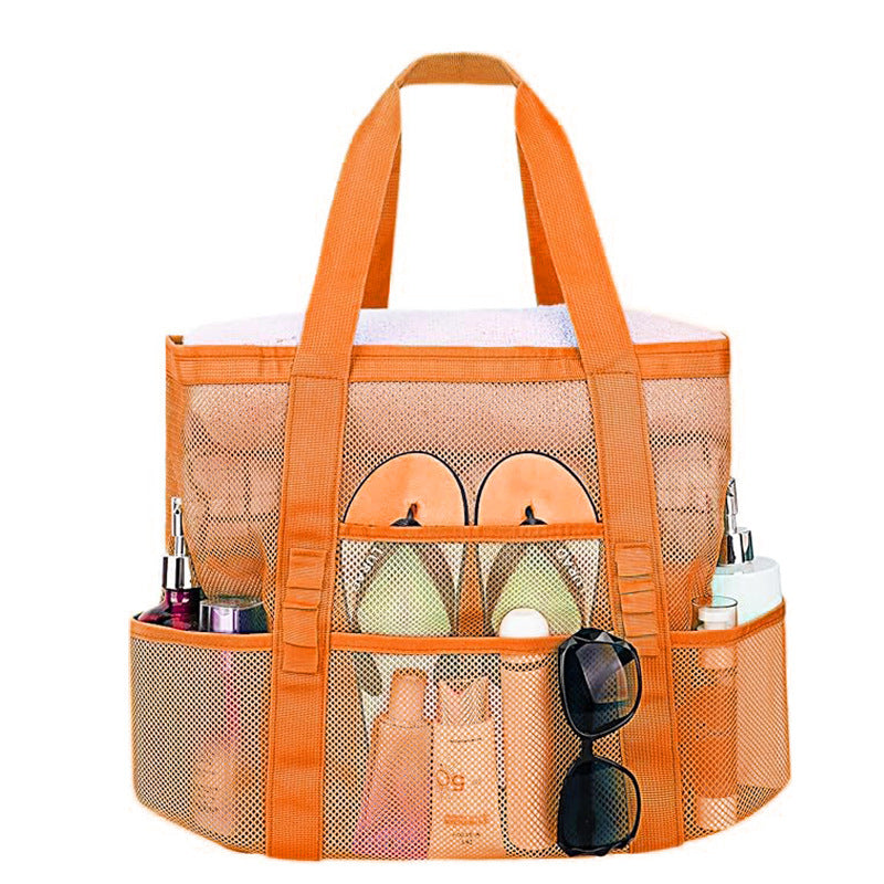 Practical Beach Tote Bag Made of Breathable Mesh Material Kalsten