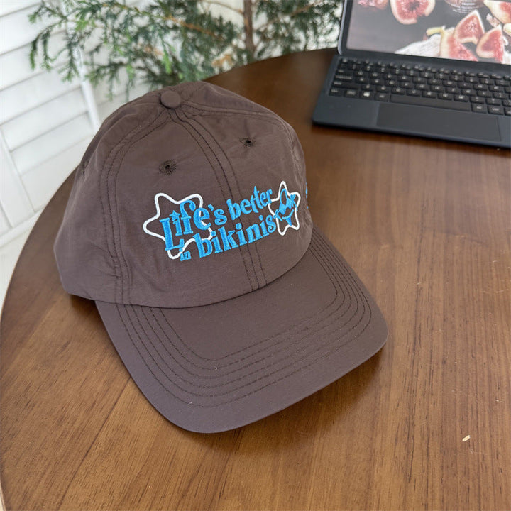 Women's Cotton Baseball Cap with Motivational Quote Kalsten