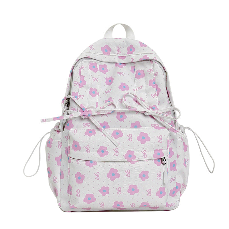 Floral Print Backpack kalsten