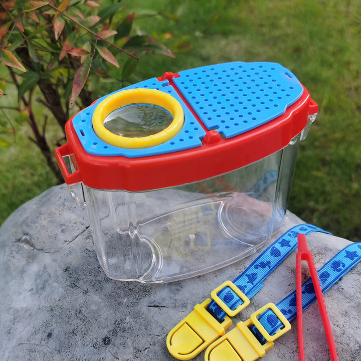 Unisex storage toy with magnifying glass Kalsten