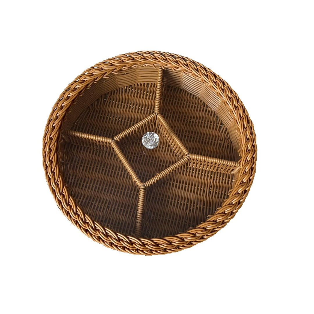 Women's Storage Basket with Glass Lid Kalsten