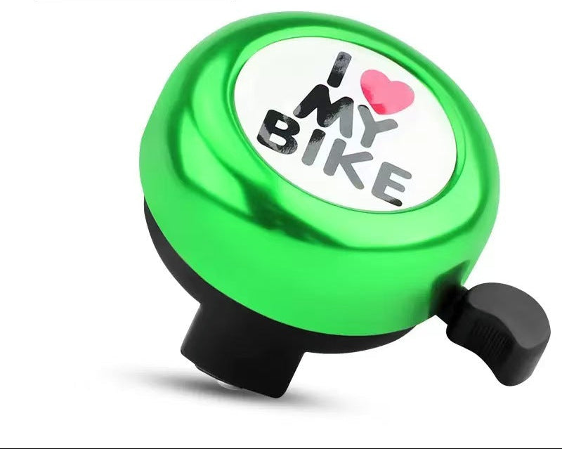 compact stainless steel handlebar bell with quick-release thumb lever Kalsten