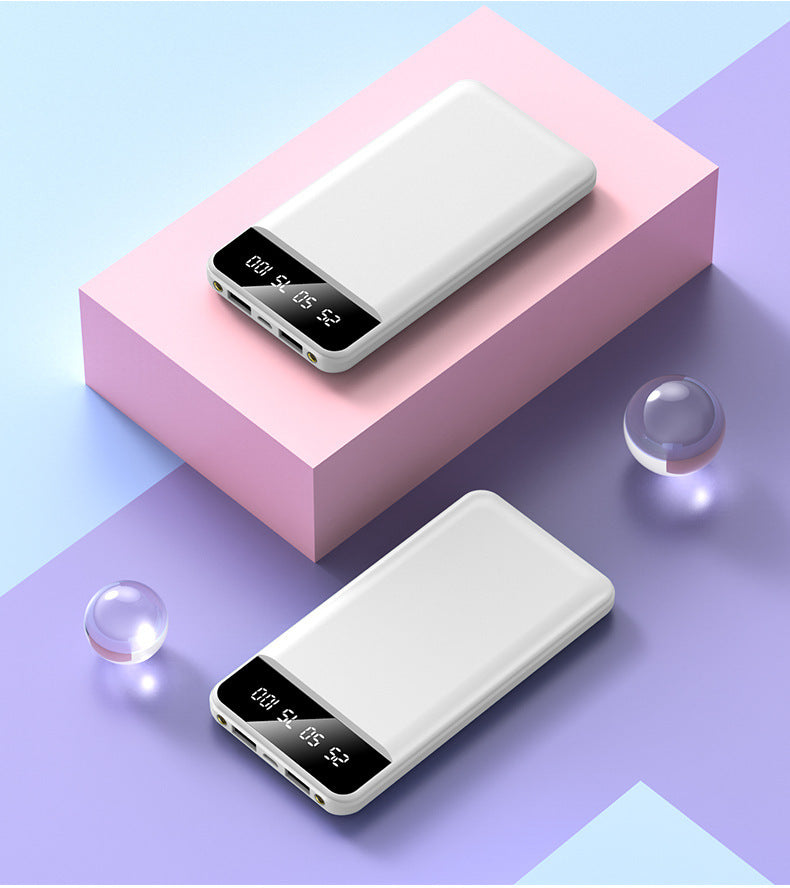 Portable power bank with digital smart display and fast charging speed Kalsten