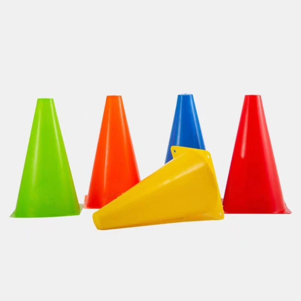 multi-piece flat-base training marker cones for soccer agility drills Kalsten