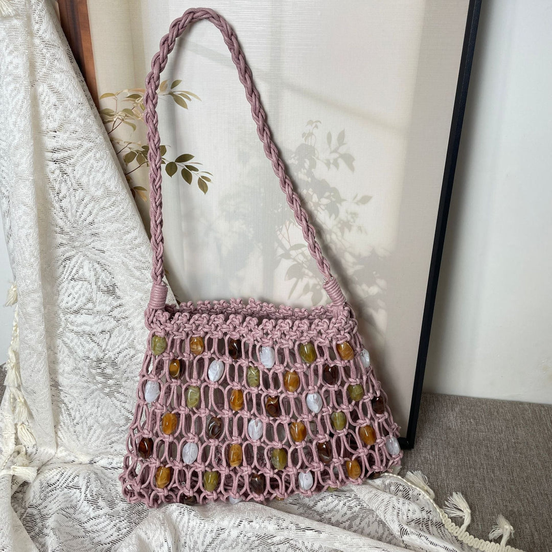 Hand-knotted fashion bag Kalsten