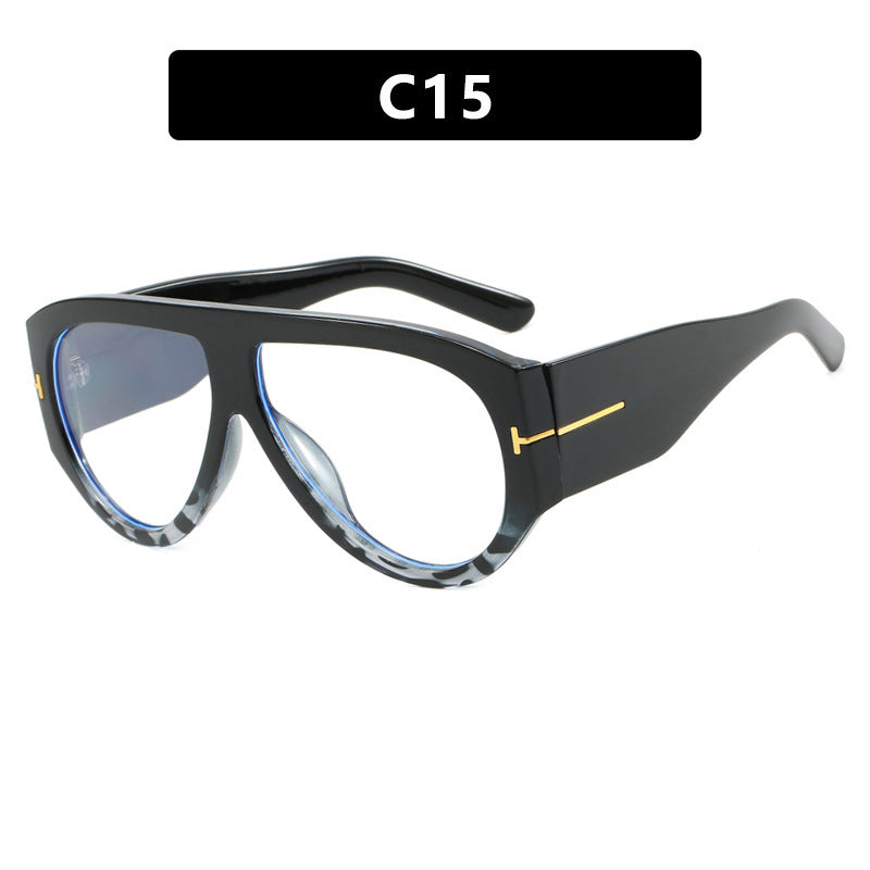 Women Designer Sunglasses in Elegant Retro Design with Wide Frame Kalsten