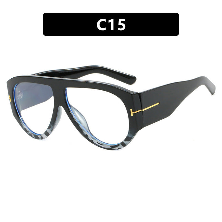 Women Designer Sunglasses in Elegant Retro Design with Wide Frame Kalsten
