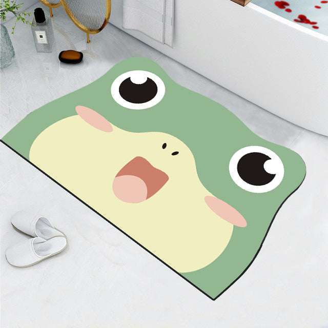 Cute Cat Design Bath Mat Kalsten
