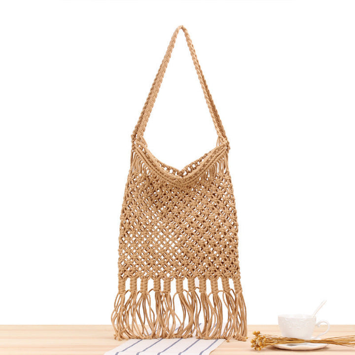 Versatile Macrame Tote Bag Kalsten