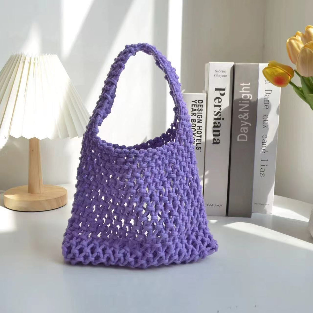 Sustainable net handbag Kalsten