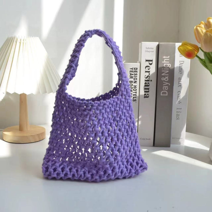 Sustainable net handbag Kalsten