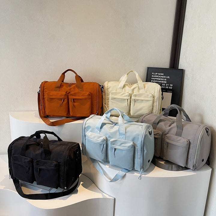 Multifunctional Sports Duffel Bag With Expandable Design Kalsten