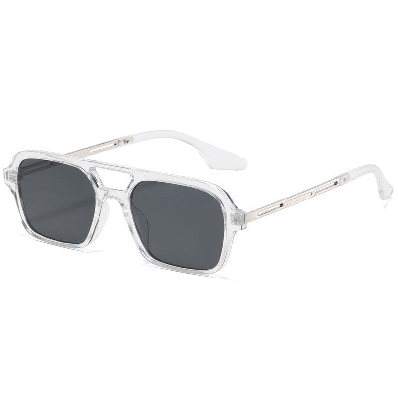 Women's Designer Sunglasses with Elegant Transparent Frame and Yellow Lenses Kalsten