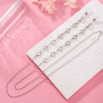 Artistic Beaded Eyewear Chain Acalora